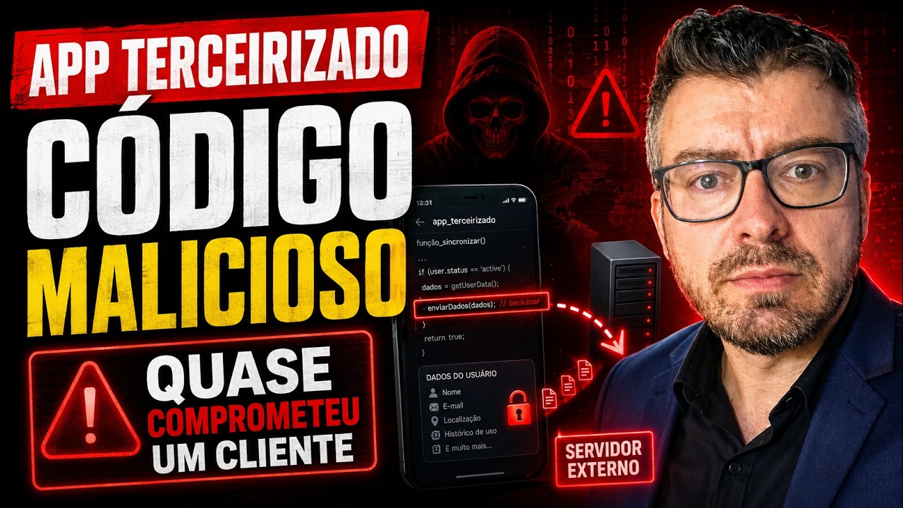Backdoor em app terceirizado: o código malicioso que eu só descobri quando contratei um dev